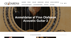 Desktop Screenshot of guitaren.dk